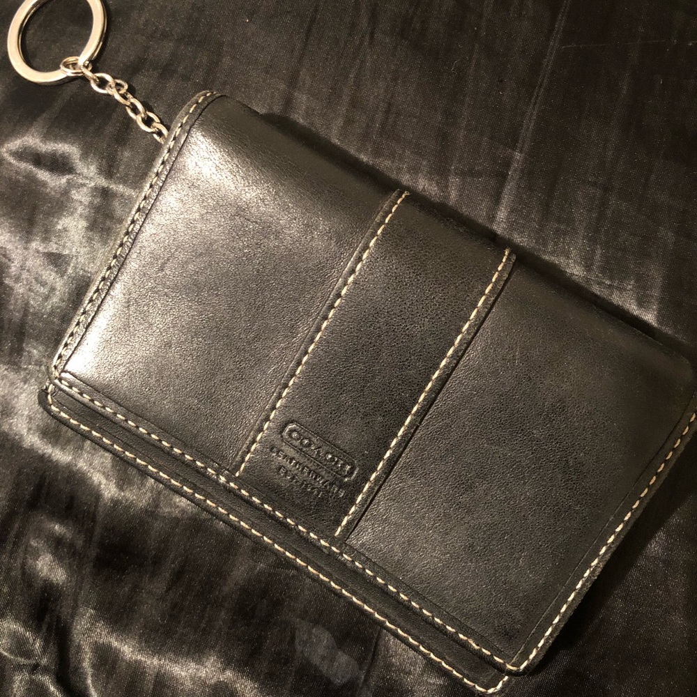 Coach keychain wallet